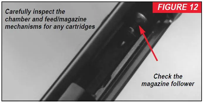 Model 94 Rifle Checking the Chamber Figure 12