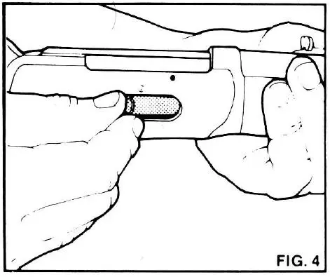 Model 92 Pre-1992 Loading the Magazine Figure 4