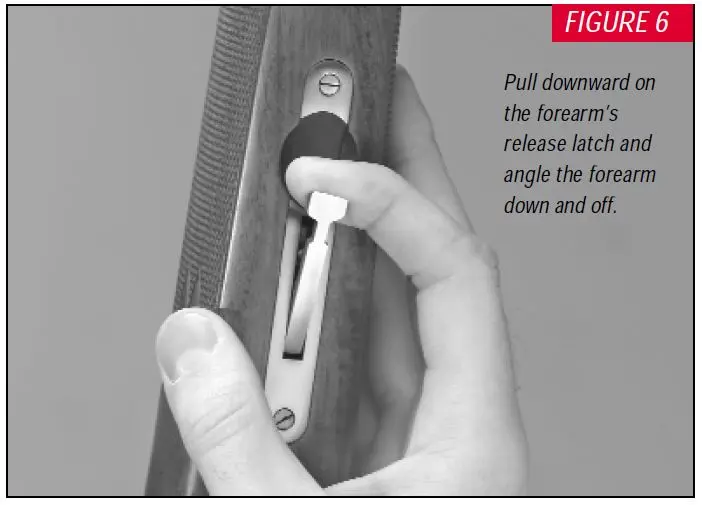 Supreme Shotgun Forearm Release Latch Figure 6