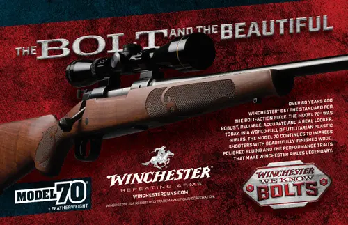 M70 Featherweight Bolt Beautiful Ad