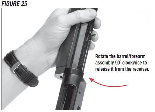 Model 1886 Takedown Rifle Disassembly Figure 25