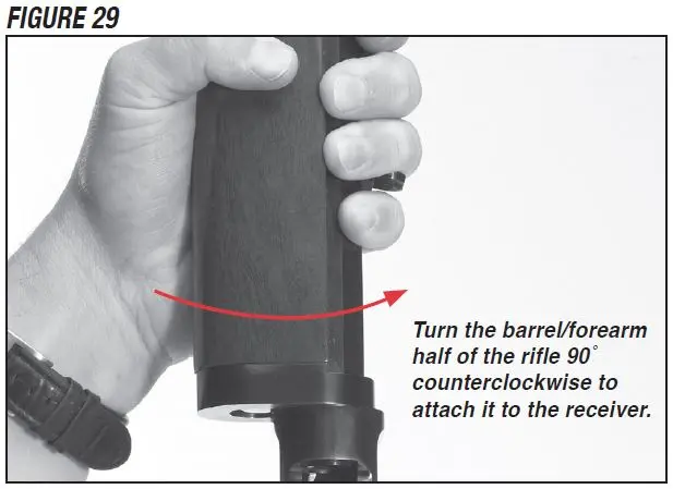 Model 1892 Takedown Rifle Assembly Figure 29