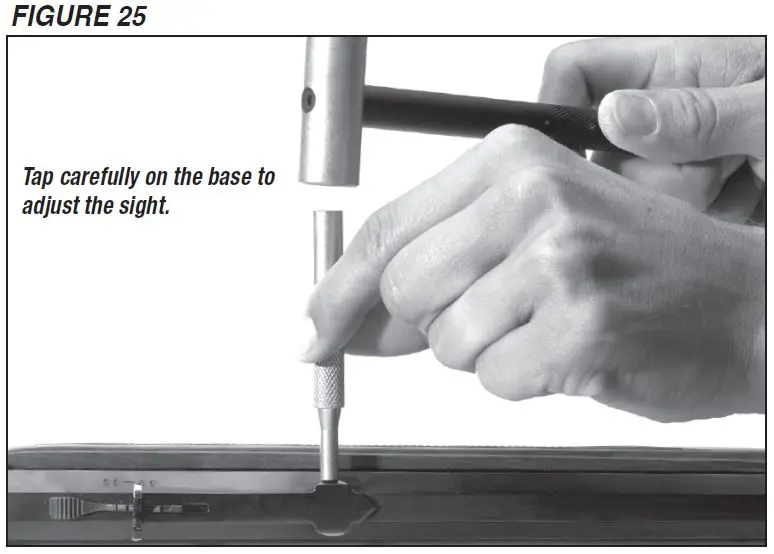 Model 94 Rifle Sight Windage Adjustment Figure 25