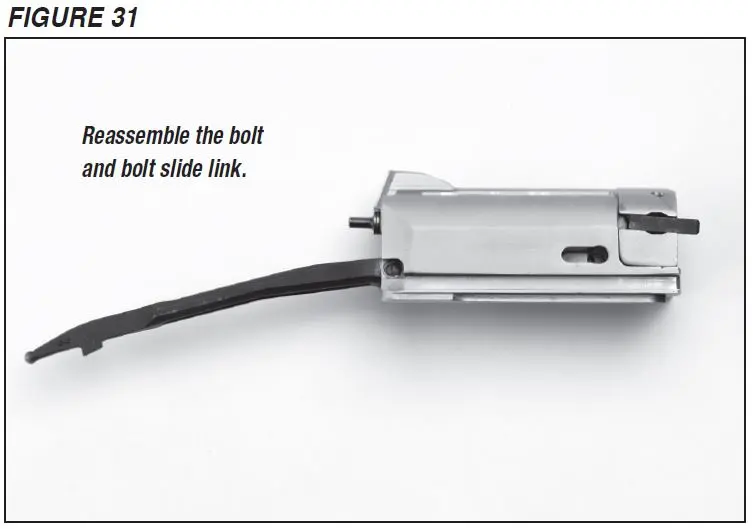 SX3 Shotgun Reassembling the Bolt Figure 31