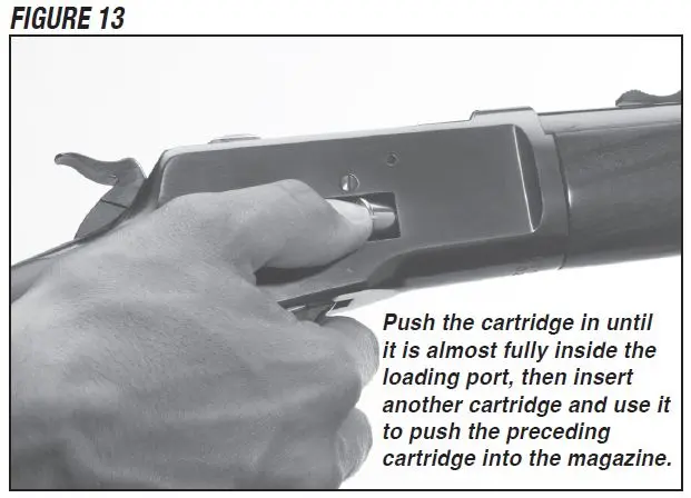 Model 1892 Rifle Loading another Cartridge Figure 13