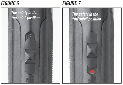 Model 1895 Rifle Safety Figure 6 and 7