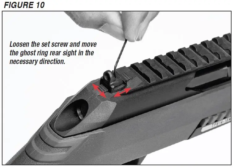 Wildcat Rifle Sight Adjustment Figure 10