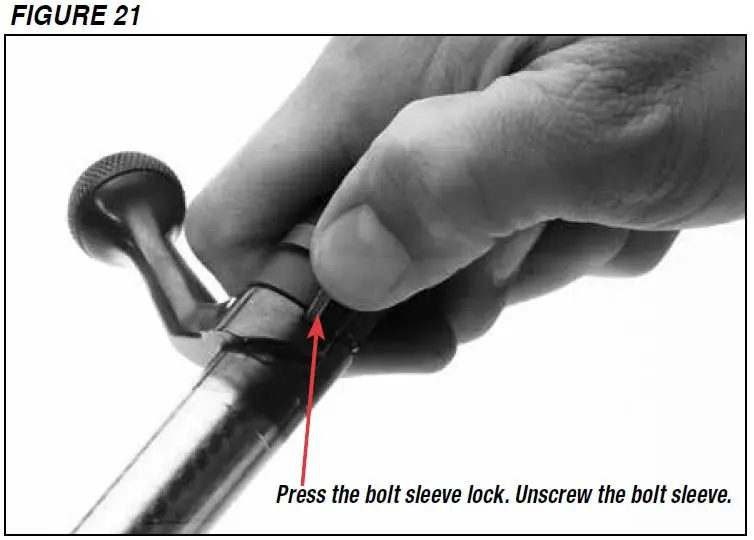 Model 70 Rifle Bolt Sleeve Figure 21