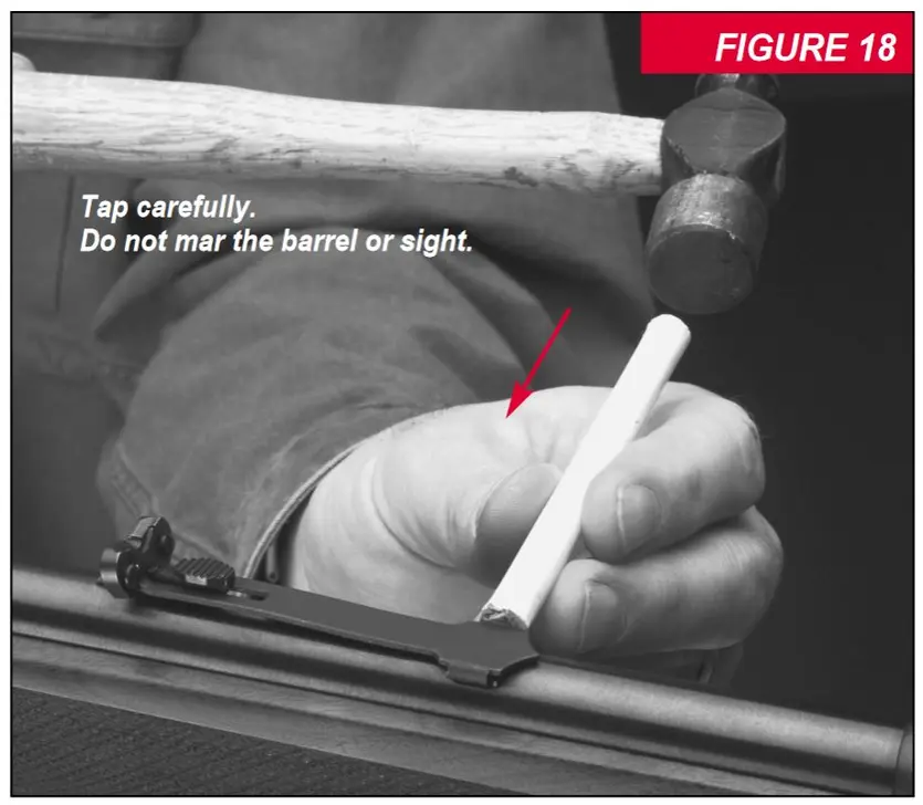 9422 and 9417 Tapping sight base. Figure 18