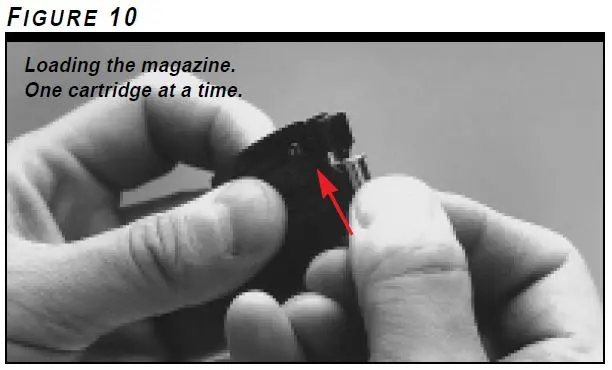 Model 52B Loading the Magazine Figure 10