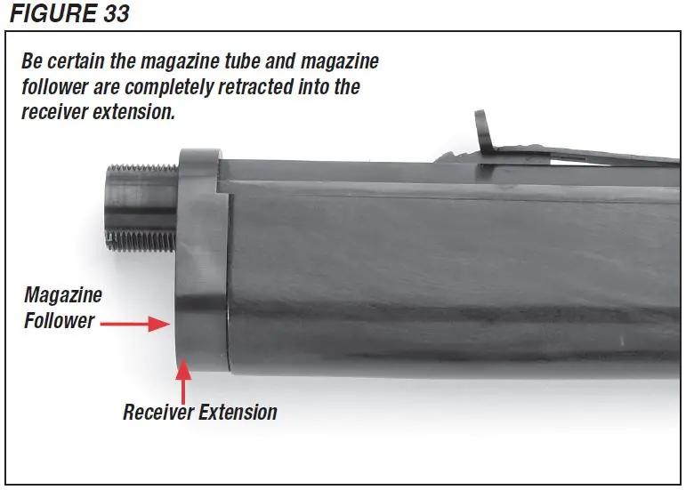 Model 94 Rifle Takedown Receiver Diagram Figure 33