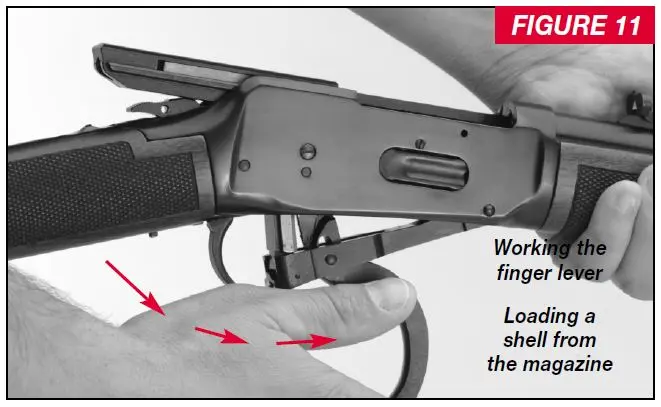 9410 Top Tang Safety Cycling the Lever Figure 11