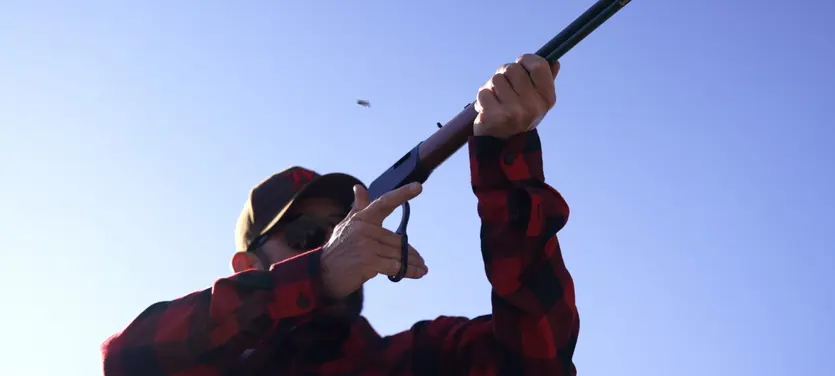 ranger rifle against the sky