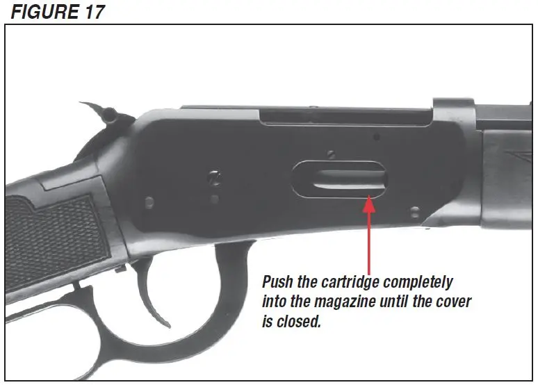 Model 94 Rifle Loading a Cartridge Figure 17