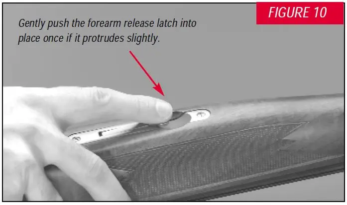 Supreme Shotgun Forearm Release Latch Figure 10