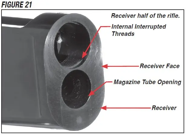 Model 1892 Takedown Rifle Receiver Half Figure 21