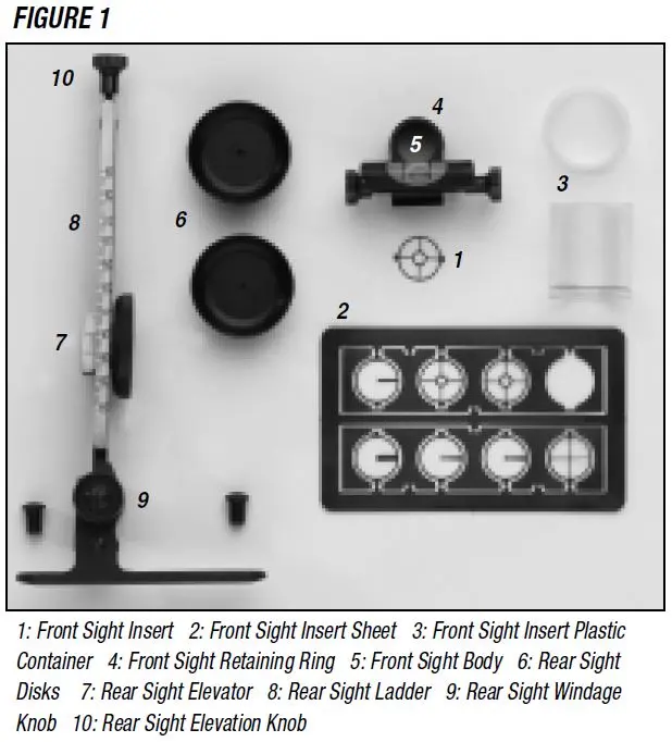 Model 1885 Creedmoor Vernier Sight Diagram Figure 1