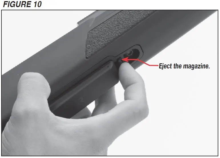 XPR Rifle Magazine Release Figure 10