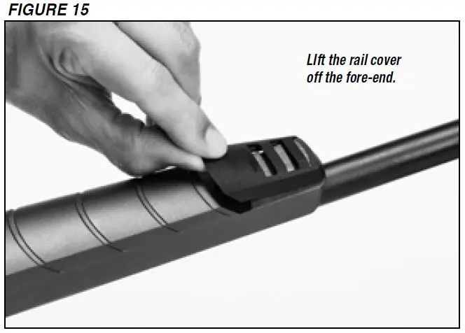 Xpert Rifle Front End Rail Figure 15