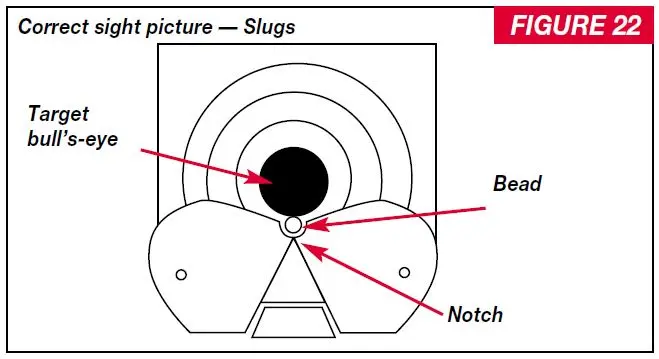 9410 Top Tang Safety Sight Picture Slugs Figure 22