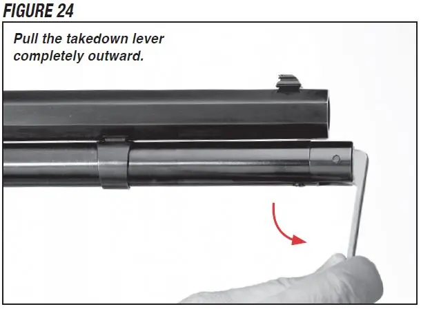 Model 1892 Takedown Rifle Pulling Lever Figure 24