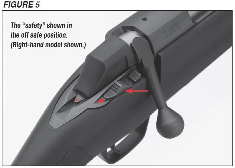 XPR Rifle Safety Off Figure 5