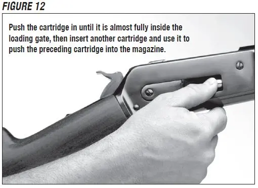 Model 1886 Rifle Loading another Cartridge Figure 12