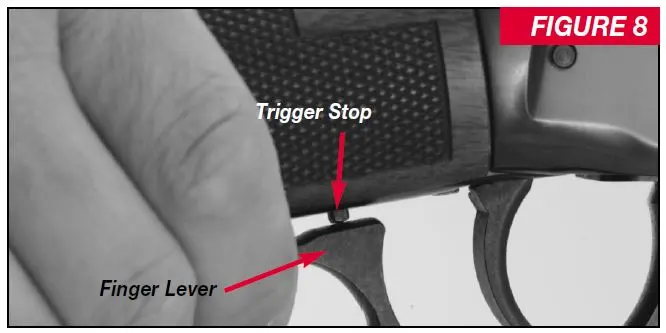 9410 Top Tang Safety Finger Stop Figure 8