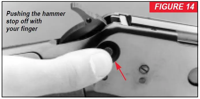 Model 94 Rifle Hammer Stop Off Figure 14