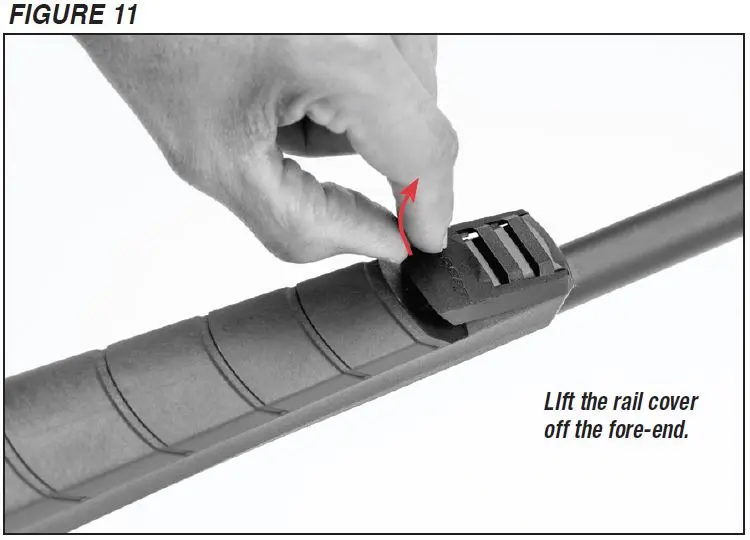 Wildcat Rifle Fore Arm Rail Figure 11