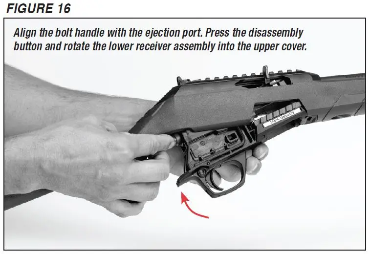 Wildcat Rifle Lower Receiver Assembly Figure 16