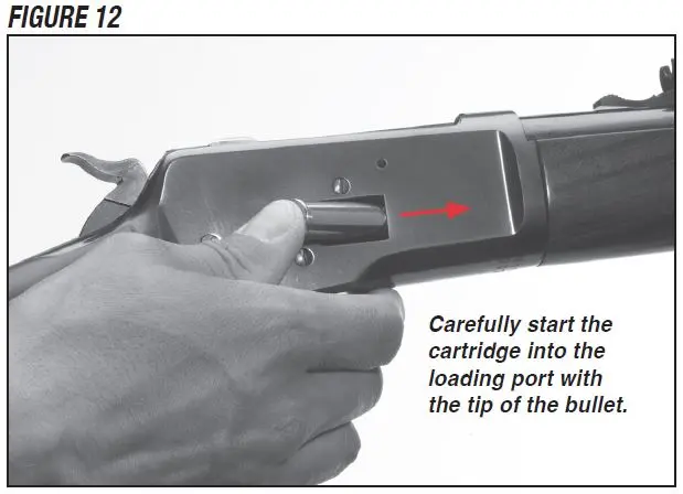 Model 1892 Rifle Loading a Cartridge Figure 12