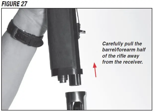 Model 1892 Takedown Rifle Disassembly Figure 27