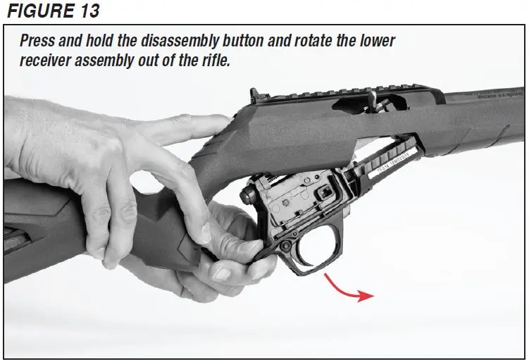 Wildcat Rifle Lower Receiver Disassembly Figure 13