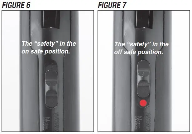 Model 1892 Rifle Safety Figure 6 and 7