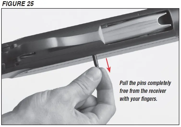 SX3 Shotgun Pulling Pins Out Completely Figure 25