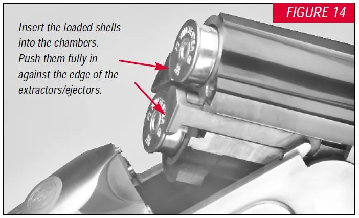 Supreme Shotgun Loading the Chamber Figure 14