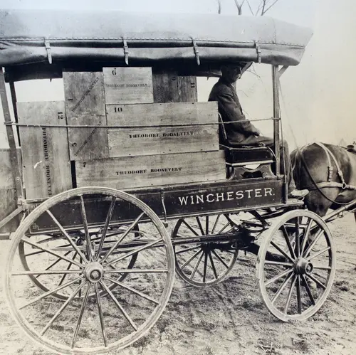 Theodore Roosevelts supplies for African Safari