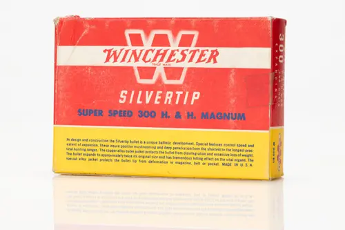 Winchester “Silvertip®” rifle bullets 